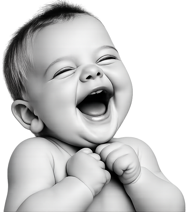 Lachendes Baby